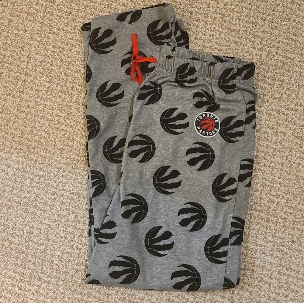Raptors lounge bottoms.